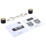 Motorcycle Bluetooth Tire Pressure Monitoring System TPMS Mobile Phone APP Detection 2 External Sensors - Image 5