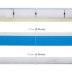 2 PCS 45cm DC12V 5W Ultra-thin Waterproof Car Auto Double Colors Turn Lights / Running Lights SMD-2835 LED Bulbs (Turn Lights: Yellow Light; Running Lights: Blue Light) - Image 4