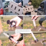 Gasoline Fuel Tanks Plastic 2.6 Gallon 10 Litres Auto Shut Off Fuel Cans Oil Container Emergency Backup - Image 9