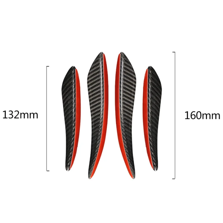 CMS9844_4.webp 4 PCS Universal Car Carbon Fiber Front Air Knife Decorative Sticker - Image 5