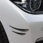 4 PCS Universal Car Carbon Fiber Front Air Knife Decorative Sticker - Image 6