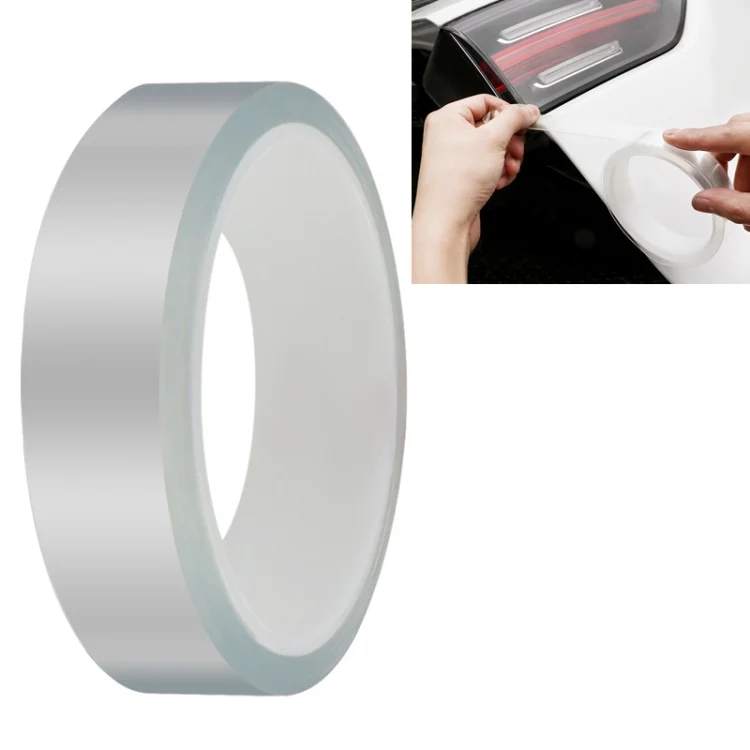 Universal Car Door Invisible Anti-collision Strip Protection Guards Trims Stickers Tape, Size: 2cm x 5m