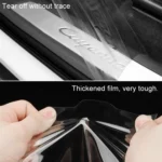 Universal Car Door Invisible Anti-collision Strip Protection Guards Trims Stickers Tape, Size: 10cm x 10m - Image 3
