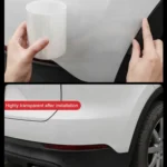 Universal Car Door Invisible Anti-collision Strip Protection Guards Trims Stickers Tape, Size: 10cm x 10m - Image 6
