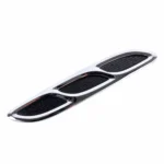 2PCS V-623 JDM Style Plastic Decorative Air Flow Intake Turbo Bonnet Hood Side Vent Cover With Self-adhesive Stick - Image 2