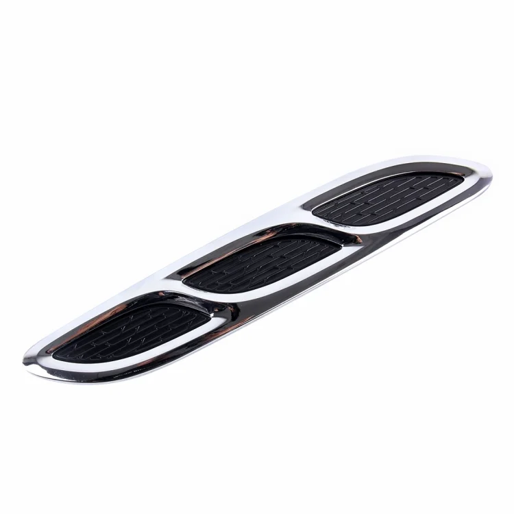 CMS9911_1.webp 2PCS V-623 JDM Style Plastic Decorative Air Flow Intake Turbo Bonnet Hood Side Vent Cover With Self-adhesive Stick - Image 2