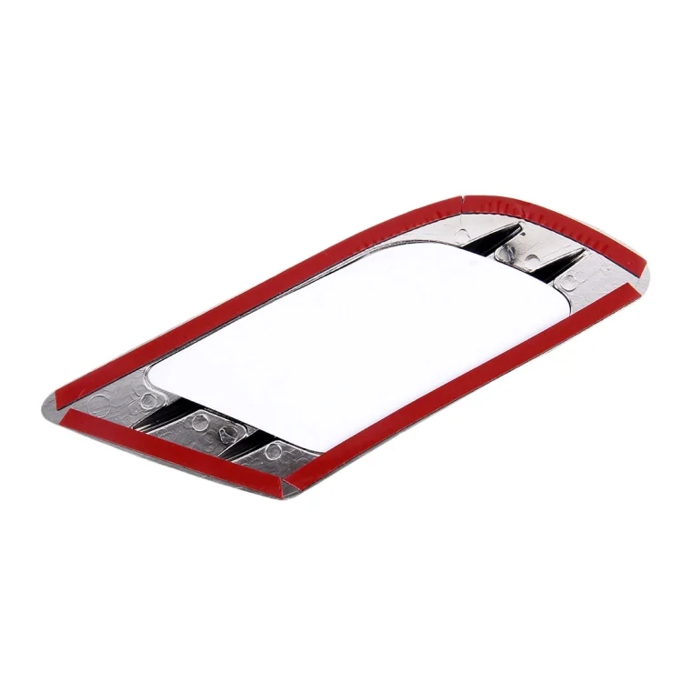 CMS9914H_3.webp 2 PCS Euro Style Plastic Decorative Air Flow Intake Turbo Bonnet Hood Side Vent Grille Cover With Self-adhesive Sticker - Image 4
