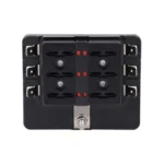 1 in 6 Out Fuse Box PC Terminal Block Fuse Holder Kits with LED Warning Indicator for Auto Car Truck Boat - Image 3