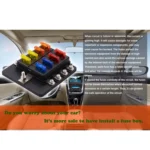 1 in 8 Out Fuse Box Screw Terminal Section Fuse Holder Kits with LED Warning Indicator for Auto Car Truck Boat - Image 4