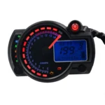 Motorcycle Modified Instrument Panel 12V LCD Display Adjustable Mile Oil Meter Water Temperature Meter Mileage 2-4 Cylinder - Image 3