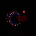 Motorcycle Modified Instrument Panel 12V LCD Display Adjustable Mile Oil Meter Water Temperature Meter Mileage 2-4 Cylinder - Image 7