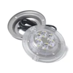 DC 10-30V 12W IP68 316 Stainless 6 LEDs Blue Light Underwater Light Boat High Power Bright for Marine / Yacht - Image 3