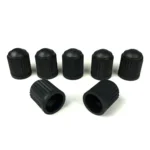 200 PCS Black Tire valve Dust Rubber Cap For Bicycle And Car, Diameter: 10mm(Black) - Image 2