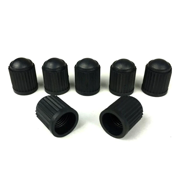 CRP0007B_1.webp 200 PCS Black Tire valve Dust Rubber Cap For Bicycle And Car, Diameter: 10mm(Black) - Image 2