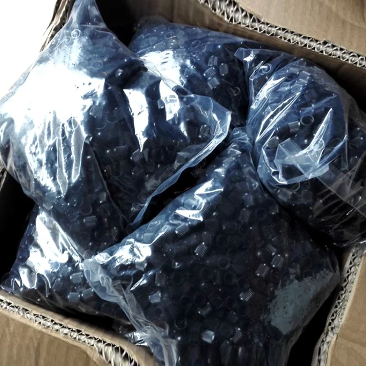 CRP0007B_5.webp 200 PCS Black Tire valve Dust Rubber Cap For Bicycle And Car, Diameter: 10mm(Black) - Image 6