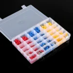 480 PCS Cold Press Electrical Insulated Terminals Crimp Connectors Assortment Kit - Image 4