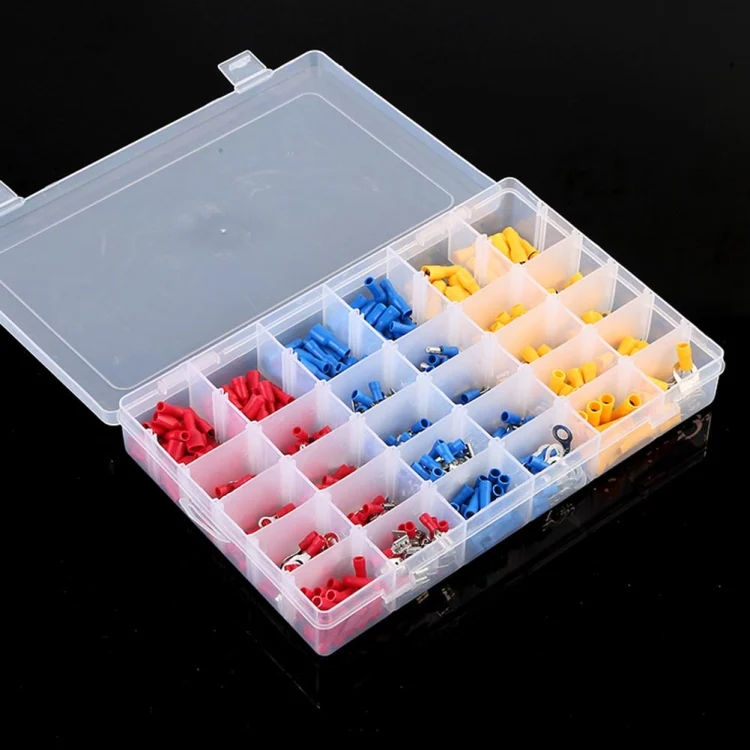CRP0020_3.webp 480 PCS Cold Press Electrical Insulated Terminals Crimp Connectors Assortment Kit - Image 4