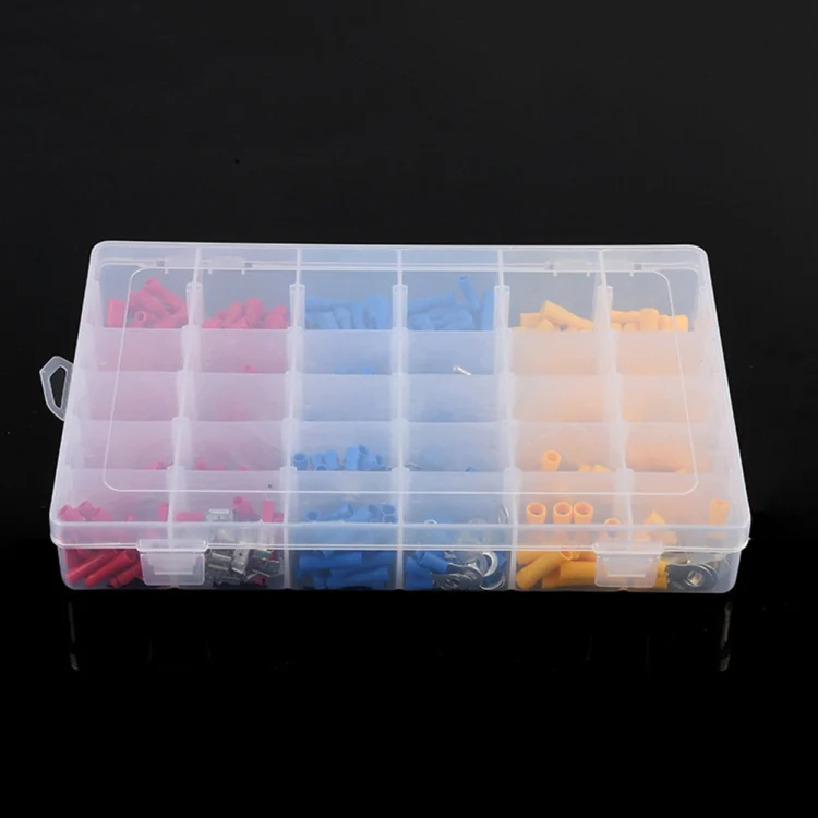 CRP0020_4.webp 480 PCS Cold Press Electrical Insulated Terminals Crimp Connectors Assortment Kit - Image 5