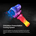 2 PCS M3 9006 / HB4 DC9-32V / 17W / 6500K / 2000LM IP68 Car LED Headlight Lamps - Image 5