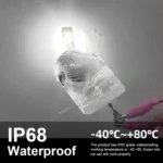 2 PCS M3 9006 / HB4 DC9-32V / 17W / 6500K / 2000LM IP68 Car LED Headlight Lamps - Image 7