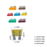 100 PCS Mix Assorted Car Motorcycle Truck Blade Fuse Set 3A 5A 7.5A 10A 15A 20A 25A 30A 35A 40A with Huse Holder - Image 3