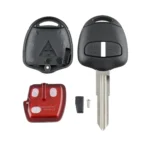 For MITSUBISHI 2 Buttons Intelligent Remote Control Car Key with 46 Chip & Battery & Left Slot, Frequency: 433MHz - Image 5
