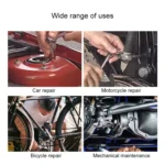 3 PCS Colorful Car Bicycle Motorcycle Tyre Protection Sleeve - Image 7