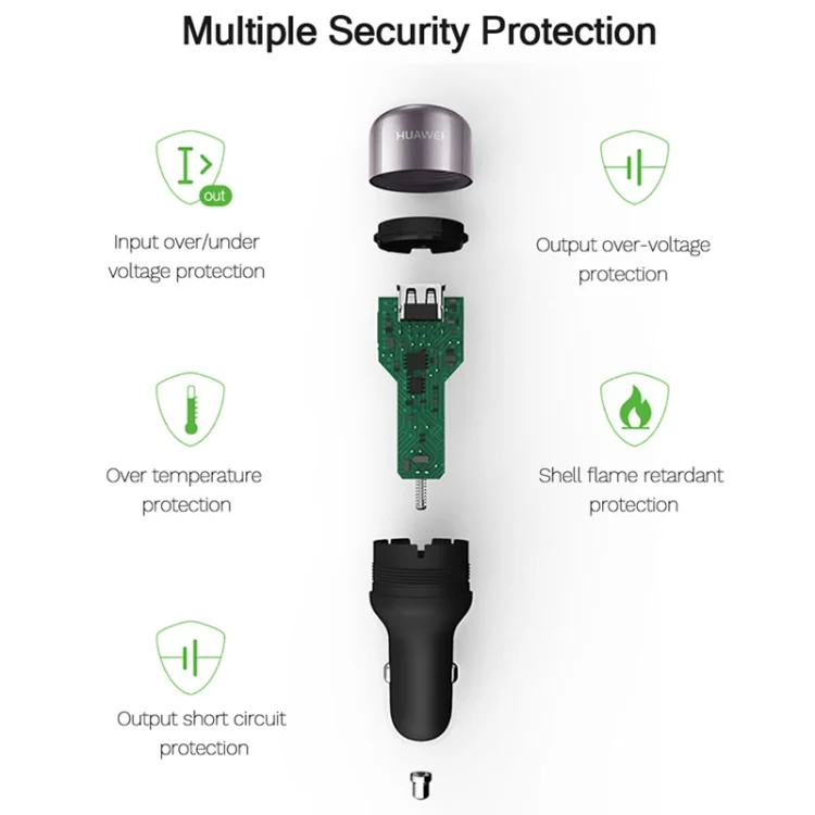 CRP0269H_5.webp Original Huawei CP31 18W Max Dual USB Port Fast Charging Car Charger - Image 6