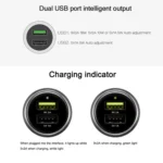 Original Huawei CP31 18W Max Dual USB Port Fast Charging Car Charger - Image 7