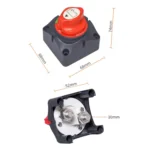 Car Auto RV Marine Boat Battery Selector Isolator Disconnect Rotary Switch Cut - Image 4