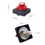 Car Auto RV Marine Boat Battery Selector Isolator Disconnect Rotary Switch Cut - Image 4