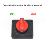 Car Motorcycles Battery Selector Isolator Disconnect Rotary Switch Cut - Image 5