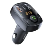 ROCK B301 Dual USB + PD Bluetooth 5.0 FM Transmitter & Car Charger, Support TF Card / U-disk