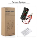 TIROL T16897 12V Auto Car Digital Battery Alternator Tester 6 LED Lights Display - Image 10