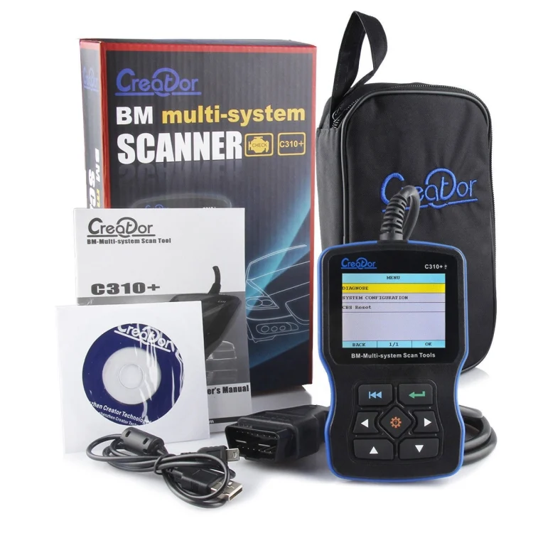 CRP0305_4.webp Creator C310+ V7.6 Car OBD2 Scanner Car Diagnostic Tool OBD 2 Automotive Scanner for BMW - Image 5