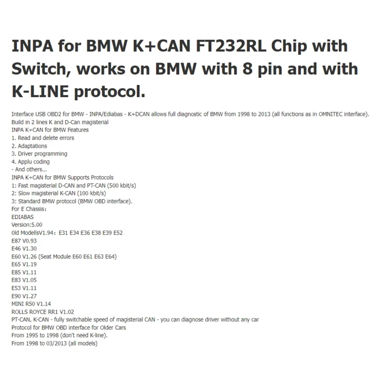 CRP0314L_6.webp INPA K+CAN with Switch USB Interface Cable for BMW - Image 7