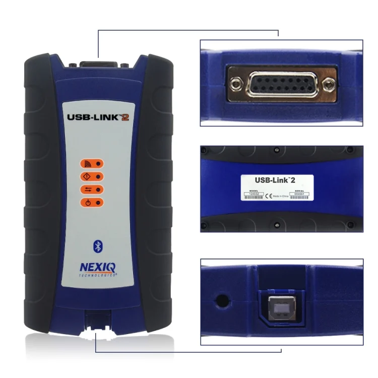 CRP0317_3.webp Nexiq 2 Bluetooth USB Linked Truck Diagnostic Tool Heavy Duty Truck Scanner 24V - Image 4