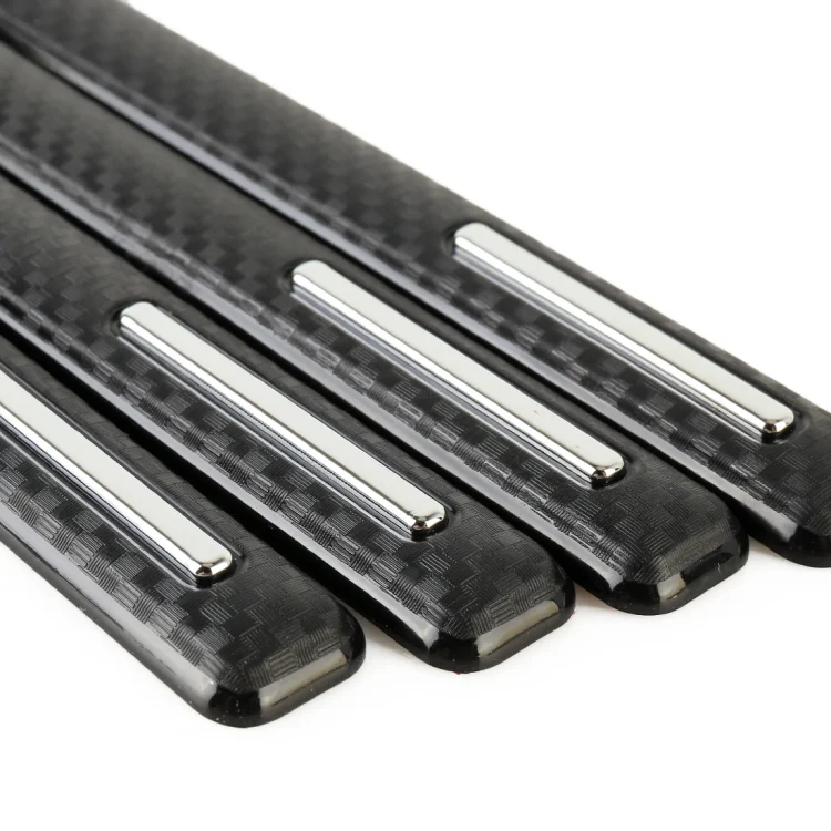 CRP0387_3.webp 3R-2152 4 PCS Universal Car Body Anti-collision Strip Protection Guards Silicon Trims Stickers - Image 4
