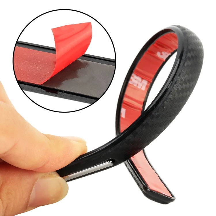 CRP0387_4.webp 3R-2152 4 PCS Universal Car Body Anti-collision Strip Protection Guards Silicon Trims Stickers - Image 5