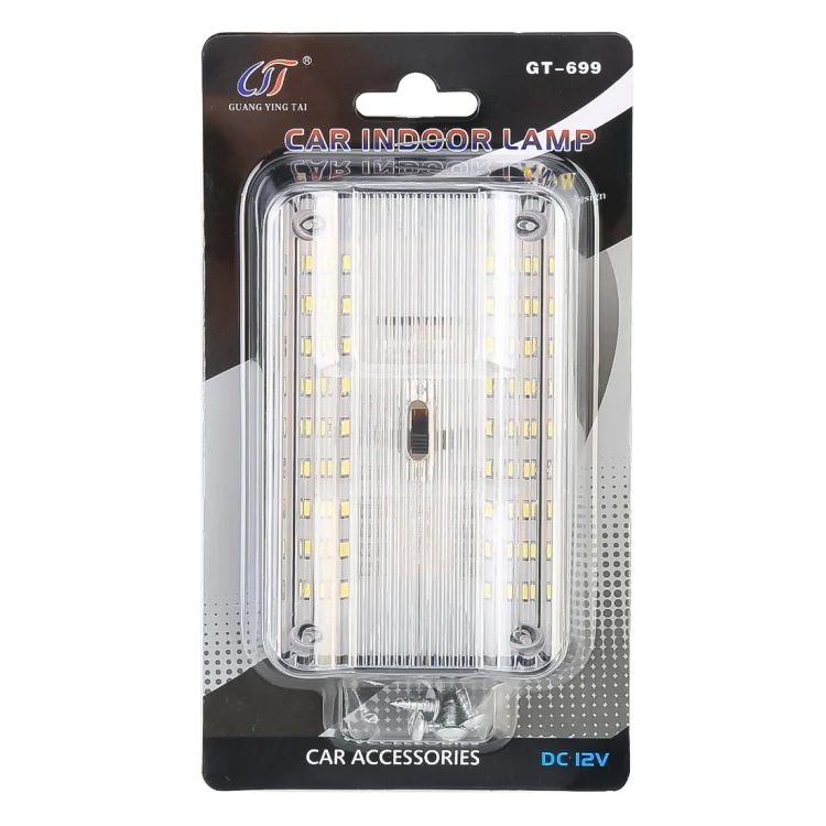 CRP0420_5.webp GT-699 DC12V / 2W / 6000K / 120LM SMD-3528 Car Indoor Dome Light - Image 6
