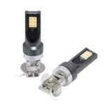 2 PCS H3 DC12V-24V / 12W / 3000K / 800LM 12LEDs SMD-3030 Car LED Fog Light - Image 2