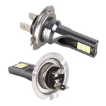 2 PCS H7 DC12V-24V / 12W / 3000K / 800LM 12LEDs SMD-3030 Car LED Fog Light - Image 2