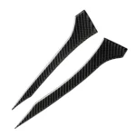 2 PCS Car Carbon Fiber Rearview Mirror Bumper Strip Decorative Sticker for BMW G30 (2018-2019) / G11 (2016-2019), Right Drive without Lens - Image 2