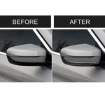 2 PCS Car Carbon Fiber Rearview Mirror Bumper Strip Decorative Sticker for BMW G30 (2018-2019) / G11 (2016-2019), Right Drive without Lens - Image 7