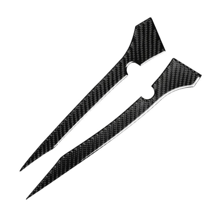 CRP0484_1.webp 2 PCS Car Carbon Fiber Rearview Mirror Bumper Strip Decorative Sticker for BMW G30 (2018-2019) / G11 (2016-2019), Right Drive with Camera - Image 2