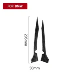 2 PCS Car Carbon Fiber Rearview Mirror Bumper Strip Decorative Sticker for BMW G30 (2018-2019) / G11 (2016-2019), Right Drive with Camera - Image 5