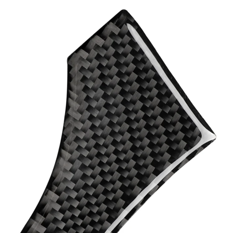 CRP0485_2.webp 2 PCS Car Carbon Fiber Rearview Mirror Bumper Strip Decorative Sticker for BMW G30 (2018-2019) / G11 (2016-2019), Left Drive without Lens - Image 3