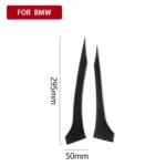 2 PCS Car Carbon Fiber Rearview Mirror Bumper Strip Decorative Sticker for BMW G30 (2018-2019) / G11 (2016-2019), Left Drive without Lens - Image 5