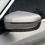 2 PCS Car Carbon Fiber Rearview Mirror Bumper Strip Decorative Sticker for BMW G30 (2018-2019) / G11 (2016-2019), Left Drive without Lens - Image 6