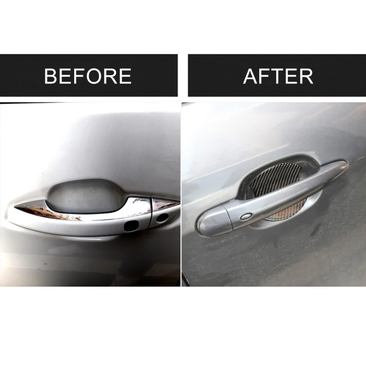 CRP0492_6.webp 4 PCS Car-Styling Carbon Fiber Door Outer Handle Scratches Resistant Stickerfor Toyota Camry - Image 7